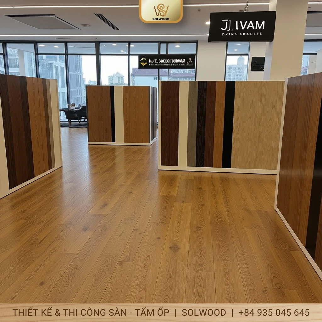 Báo giá sàn nhựa giả gỗ hèm khóa tại Quy Nhơn mới nhất
