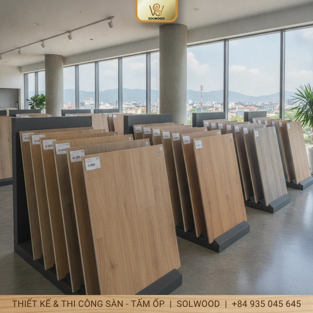 Báo giá sàn nhựa giả gỗ chịu lực tốt nhất Đà Nẵng