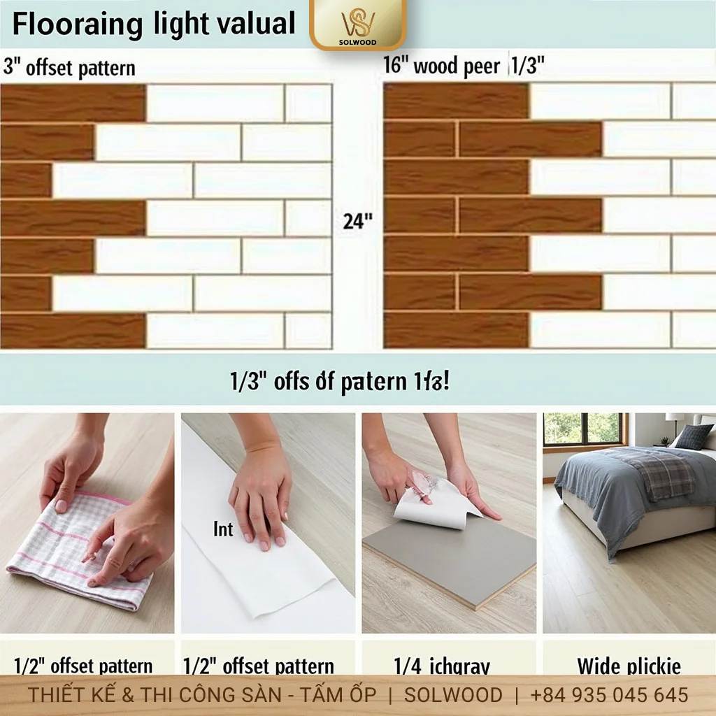 Thi công sàn nhựa dán keo đúng kỹ thuật: Hướng dẫn chi tiết