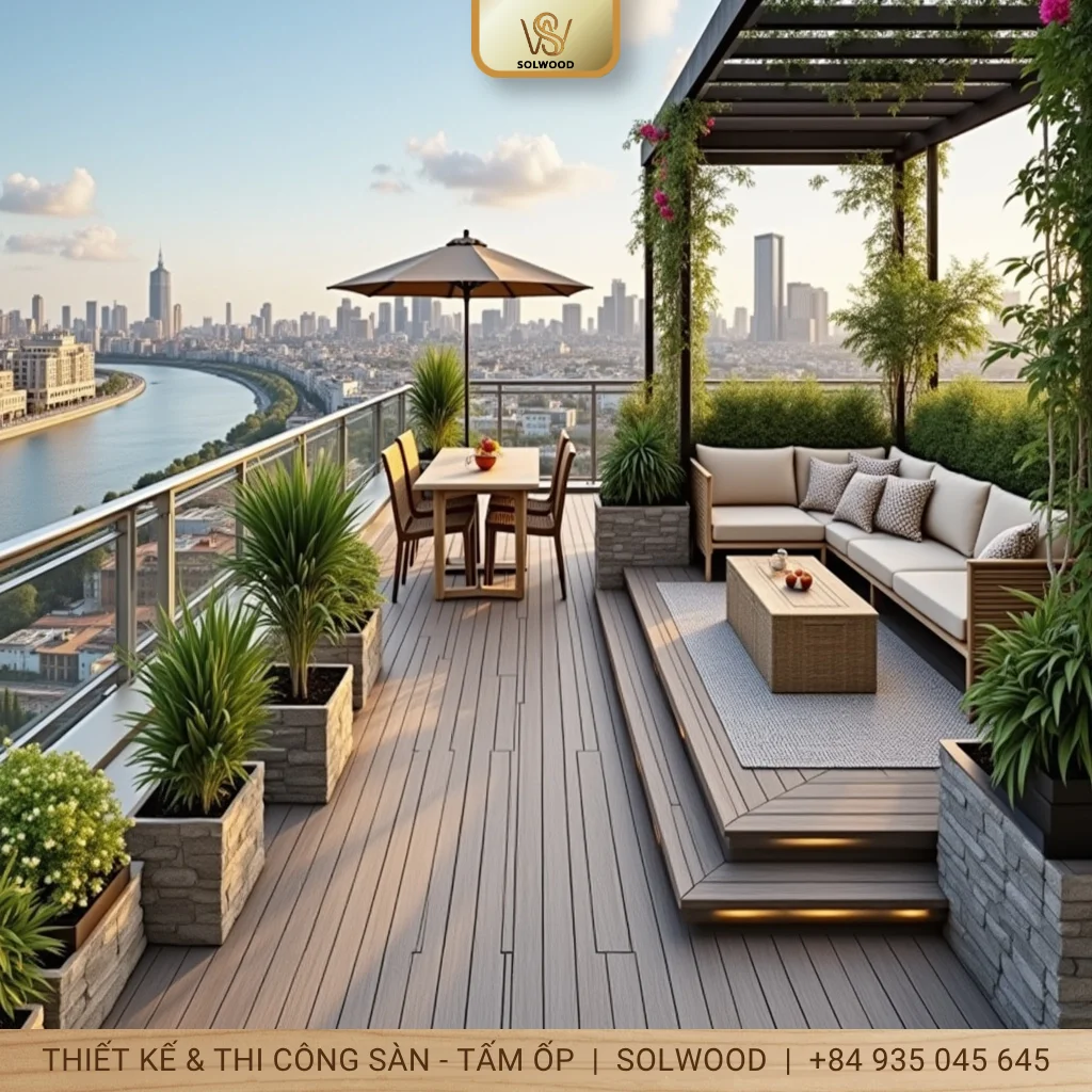 Hình ảnh Sàn nhựa chịu lực ngoài trời Tam Kỳ: Bền đẹp, chống chịu mọi thời tiết. - 3