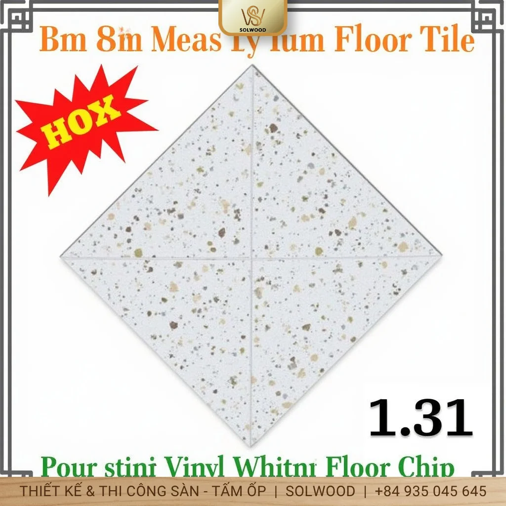 Hình ảnh Sàn Nhựa Dán Keo Vân Đá Tại Quy Nhơn - Giải Pháp Ốp Sàn Hiện Đại - 3