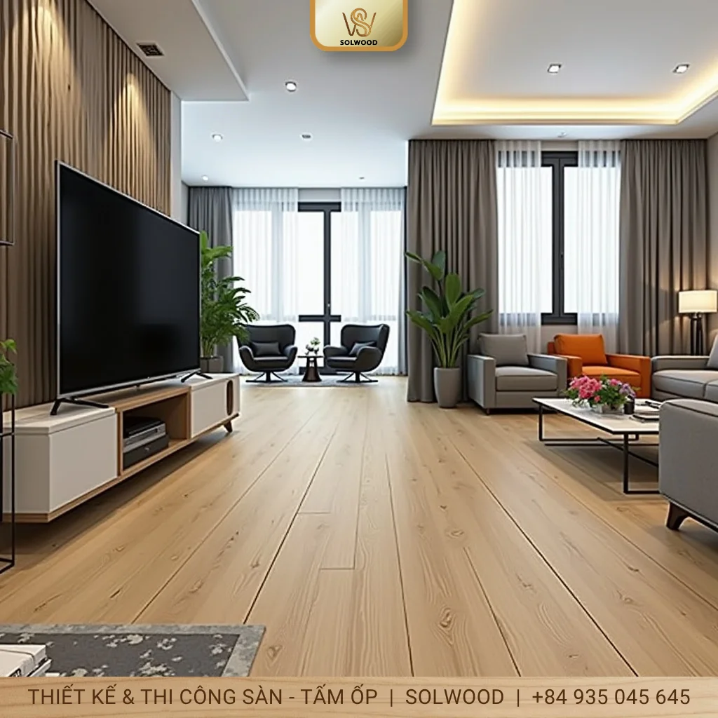 Báo giá sàn nhựa giả gỗ ngoài trời 1m2 tại Hội An