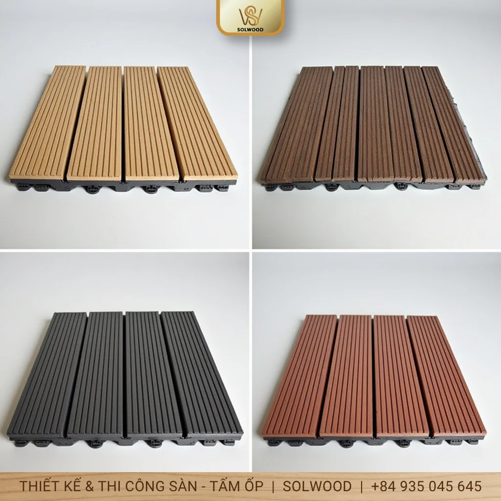 Sàn nhựa giả gỗ ngoài trời Tam Kỳ giá bao nhiêu? Cập nhật mới nhất.