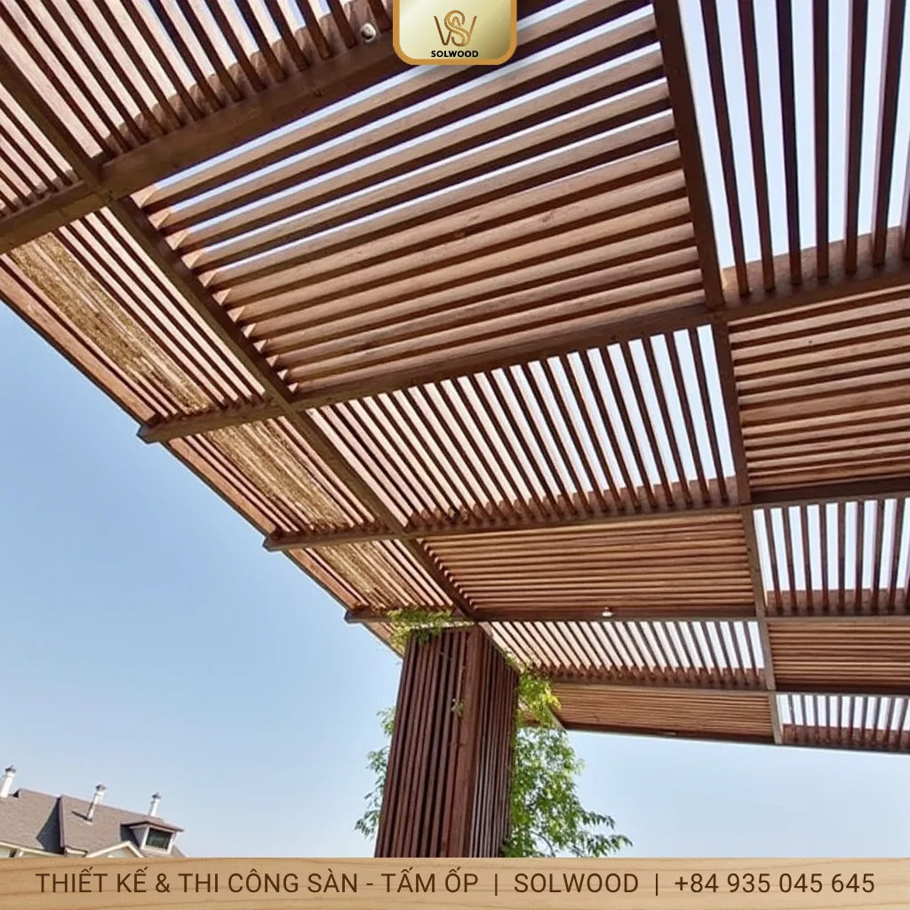Hình ảnh Sàn Nhựa Giả Gỗ Ngoài Trời Hội An - Giá Rẻ, Bền Đẹp - 2