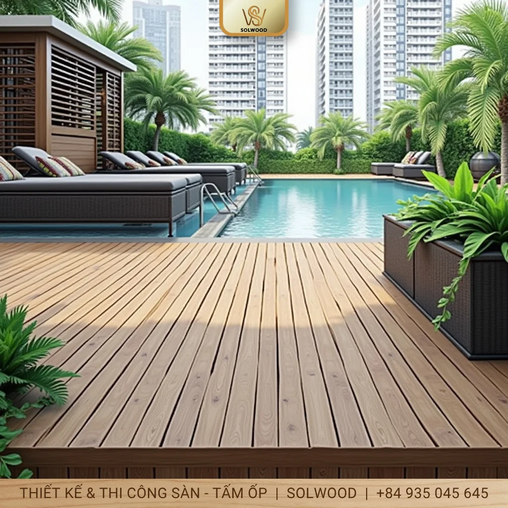 Sàn Nhựa Giả Gỗ Ngoài Trời Giá Rẻ Tam Kỳ - Chất Lượng, Bền Bỉ
