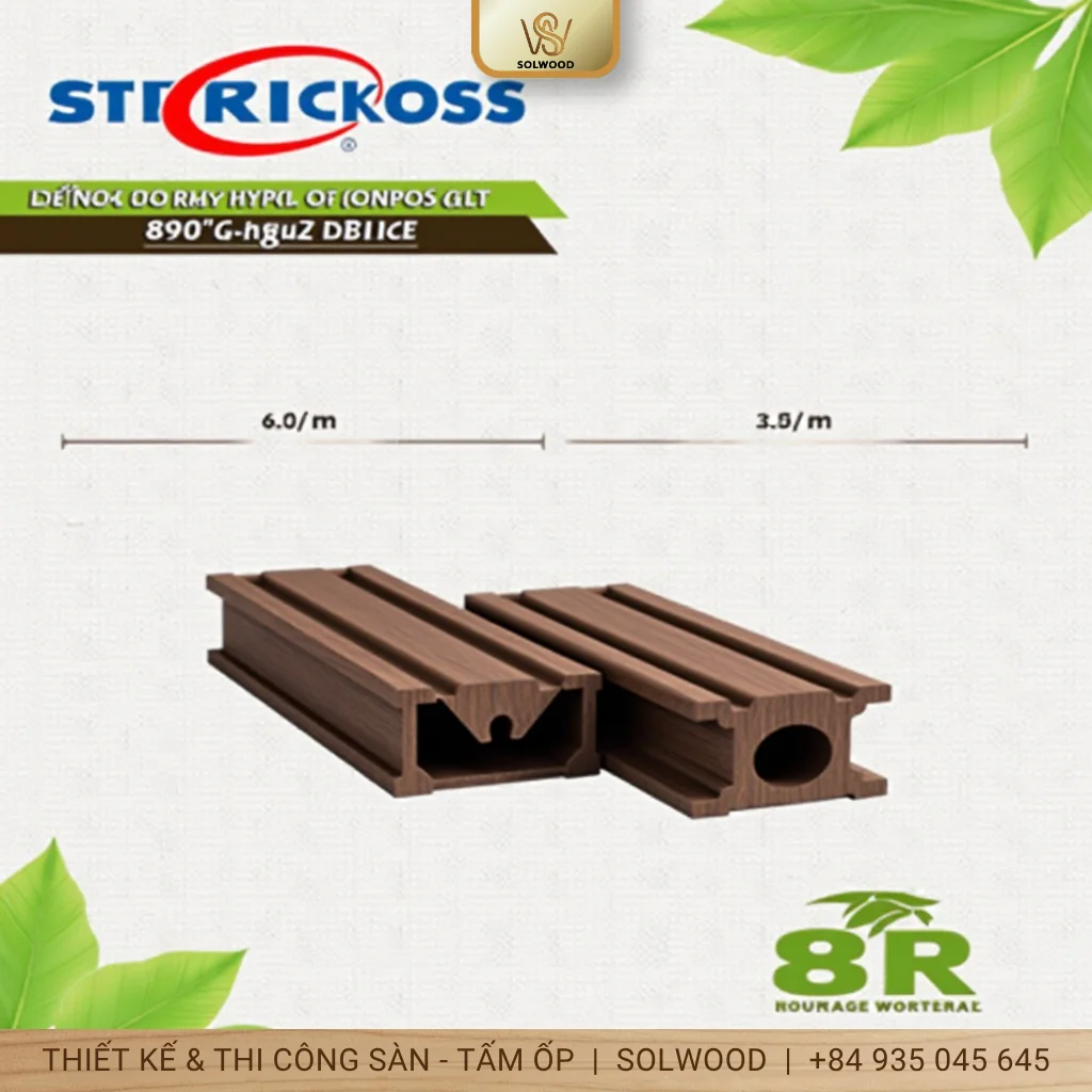 Hình ảnh Sàn Nhựa Giả Gỗ Ngoài Trời Giá Rẻ Tam Kỳ - Chất Lượng, Bền Bỉ - 2