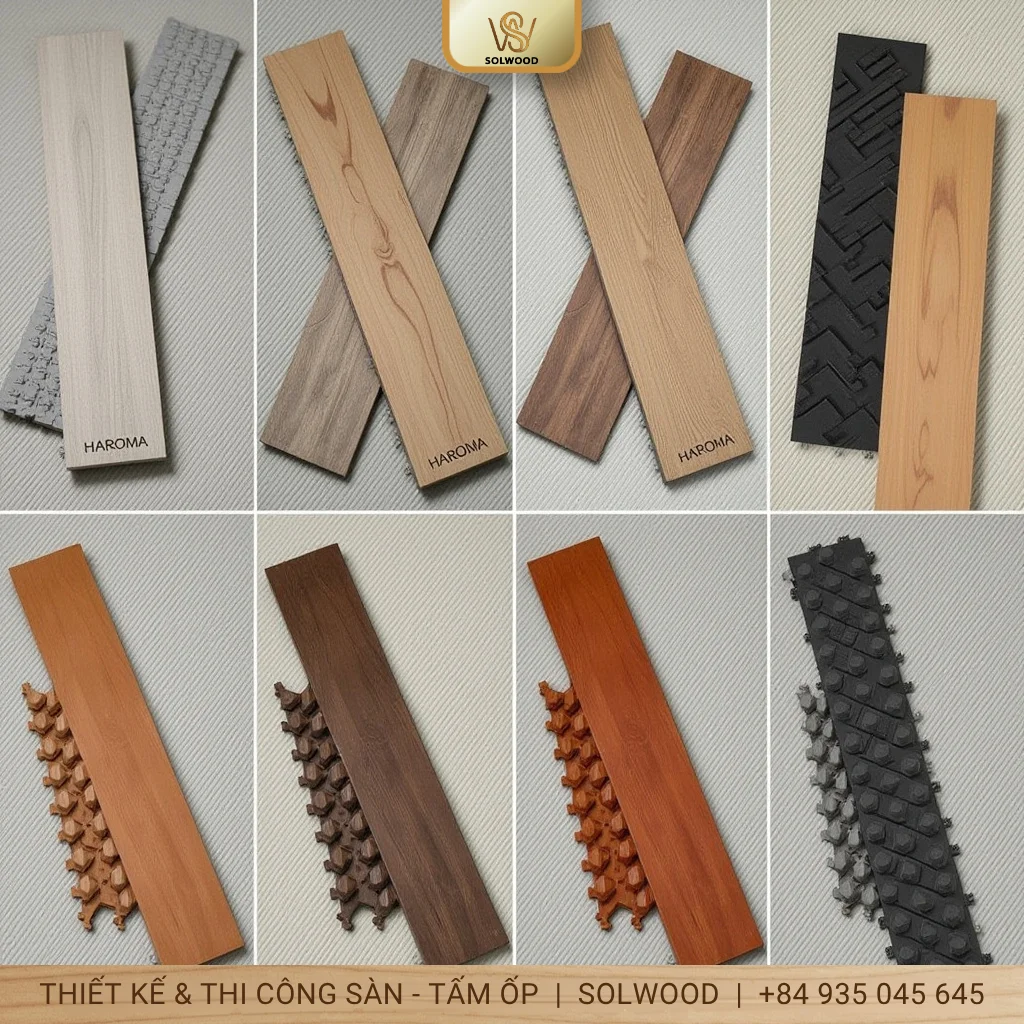 Sàn nhựa hèm khóa vân thảm tại Tam Kỳ: Bền đẹp, sang trọng.