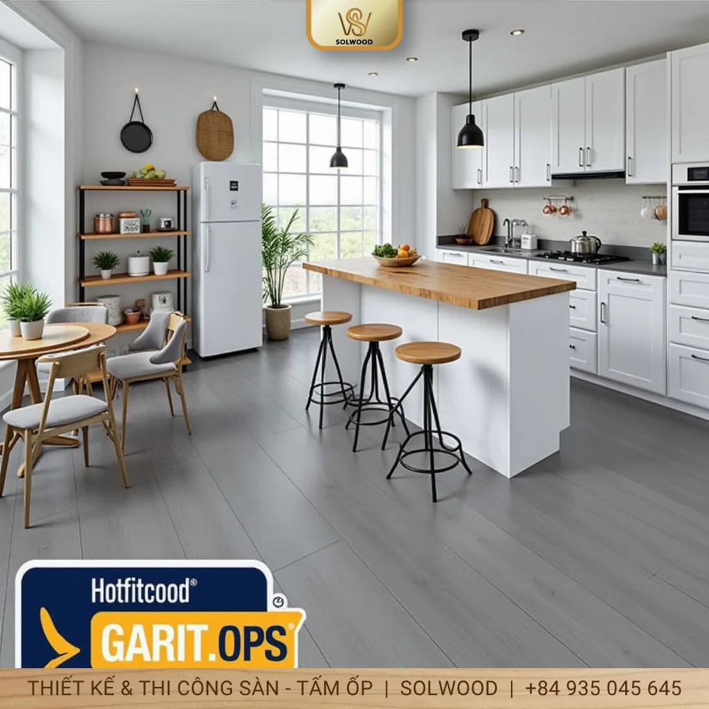 Hình ảnh Sàn Nhựa Vân Gỗ Tự Dán Đà Nẵng - Giải Pháp Sàn Đẹp Giá Tốt - 2