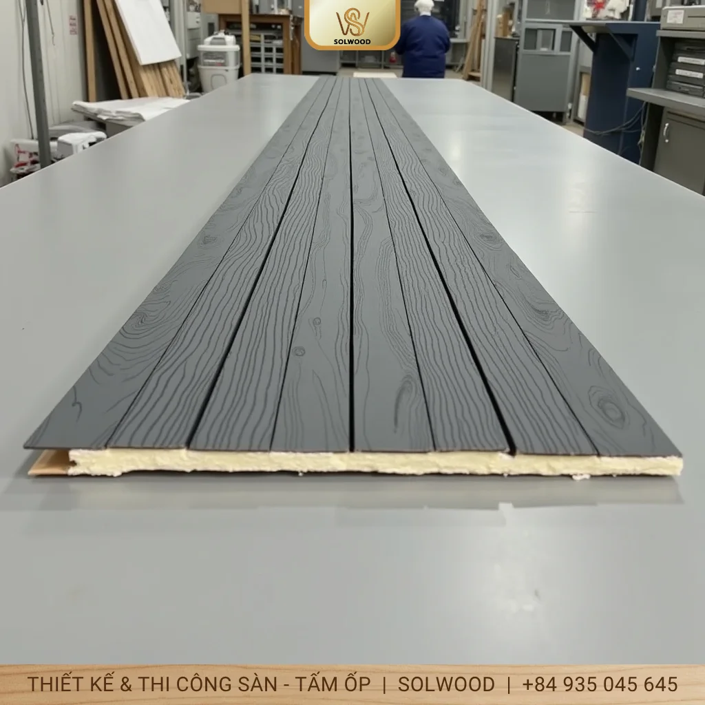 Panel ốp tường Quy Nhơn giá siêu rẻ, bền đẹp, đa dạng mẫu